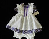 Toddler Dress, Panty and Pinafore