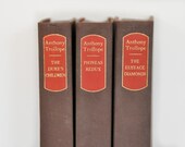 Set of The PALLISER Novels - 3 Vintage Decorative Books for Home Decor / Retro / Shelf Decor / Office Decor