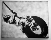 Art - "Youth" by Ray Ferrer - Original 30" x 24" Spray paint on Canvas w/ Signed COA