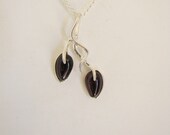 Exquisite Organic Sterling Silver And Baltic Amber Necklace