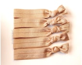 All Beige Hair Tie Set