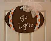 Clemson Tigers Football Door Hanger