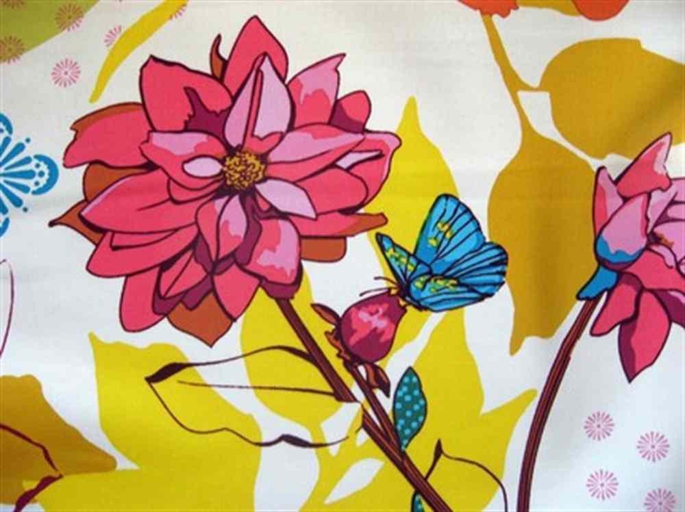 OOP Anna Maria Horner Drawing Room Sketchbook Fabric Ivory - 1 Yard