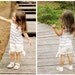 FREE SHIPPING use coupon code FREESHIP /Girls summer shorts T7 white linen beach birthday baby toddler comfy