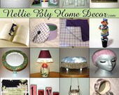 Nellie Bly Decorative Box Fabric Covered for Pretty Storage