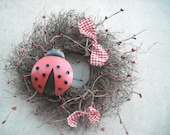 Ladybug Wreath
