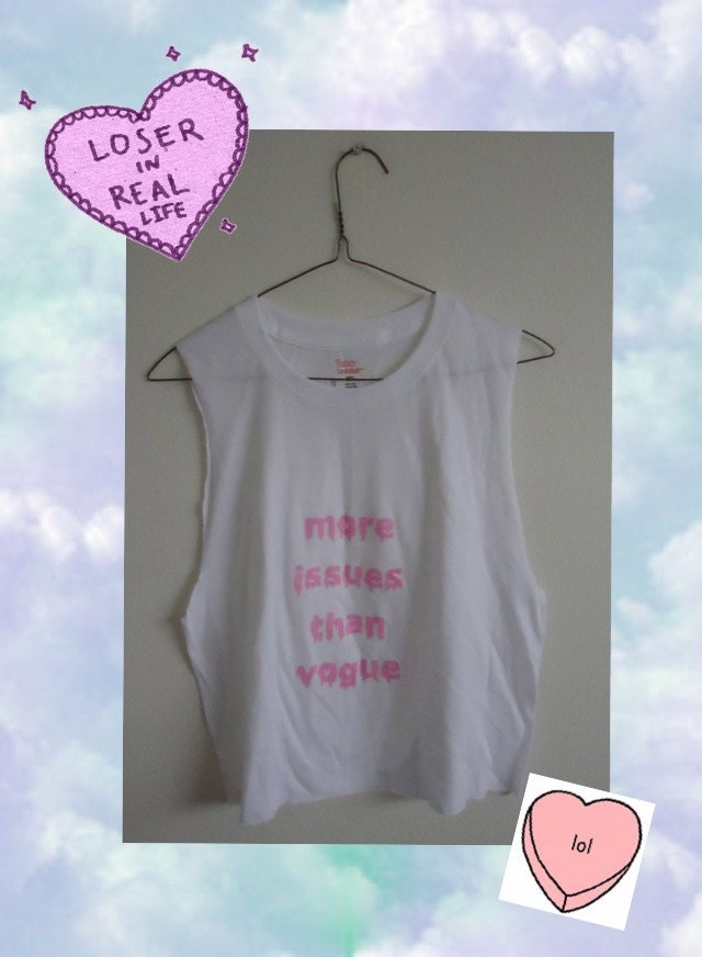 More Issues Than Vogue Cropped Tank