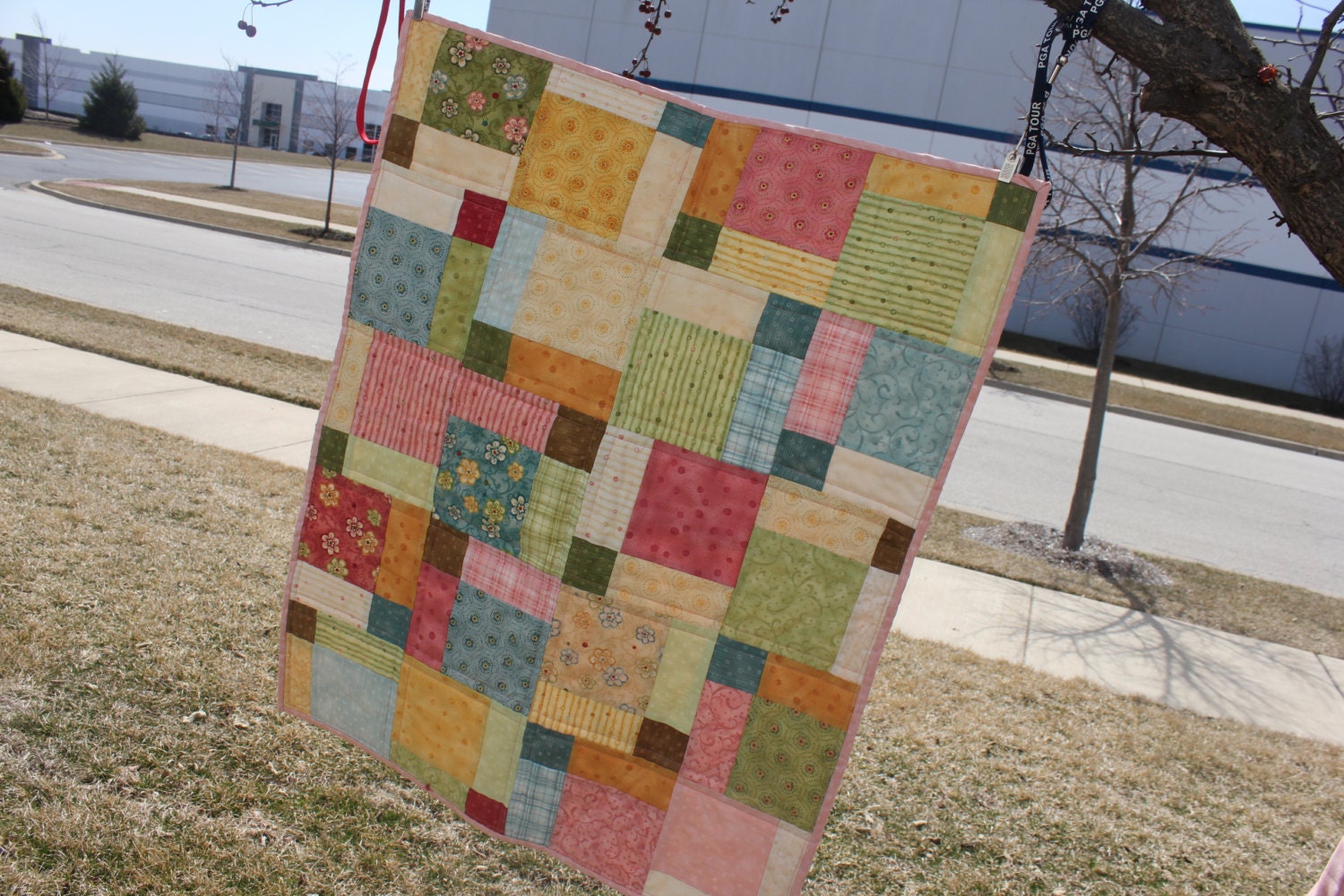 Handmade Patchwork Custom Girls Quilt small