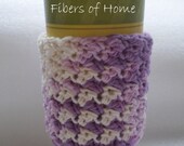Fun Fashionable Soft Coffee - Tea Cozy - Purple Varigated