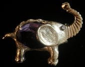 Great Vintage Elephant Brooch