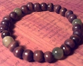 Men's Wooden Beaded Bracelet