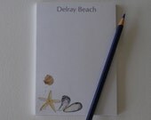 Delray Beach Shells Small Notepad