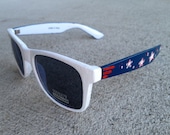 Patriotic Star Spangled Custom Sunglasses