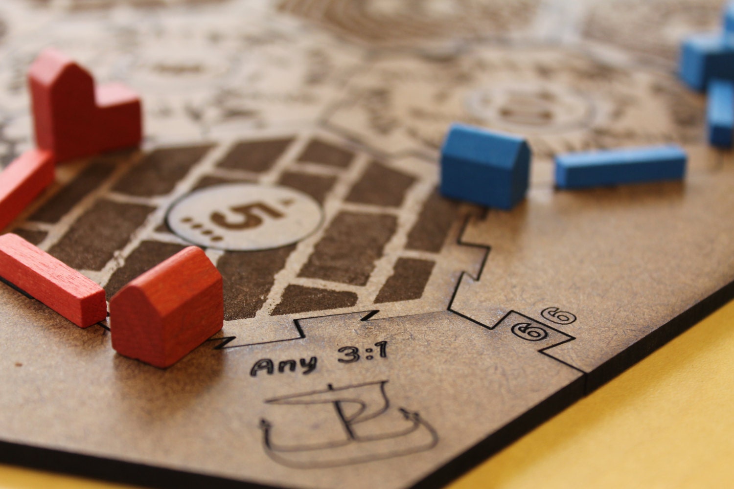Custom Catan Boards Border with Ports (4-Player and 5-6 Player Expansion Sets)