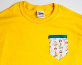 Custom Printed Frocket Tee, Available in 7 Sororities and 5 prints