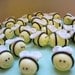 Bumble Bee Cupcake Topper - Handmade Edible Fondant Cupcake Topper - 12 Pcs