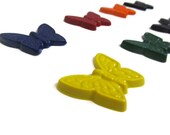 Butterfly Crayons set of 8 - party favor