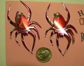 Recycled Soda Cola Drink Can - Christmas Halloween Spiders ORNAMENT - Winter Summer Spring Fall Tree Fun