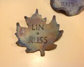 Raku Trinket Ring Dish Tray Plate Personalized Made to Order