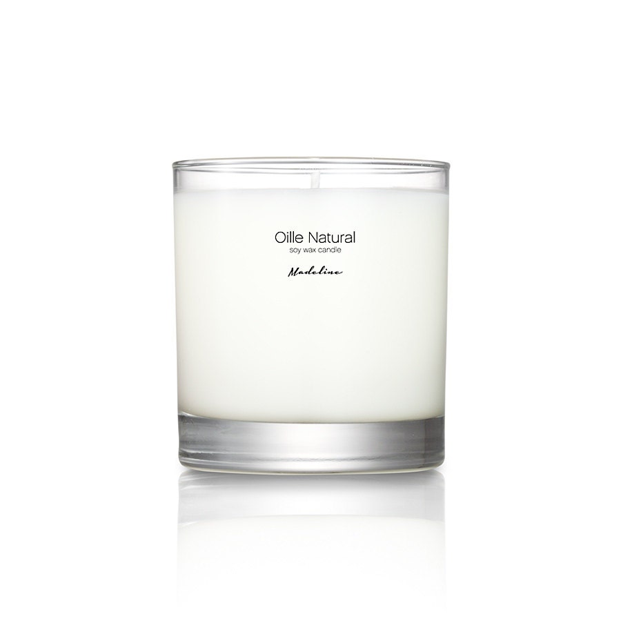 SALE Madeline ( jasmine, peony, peppermint ) - 6oz. soy wax candle