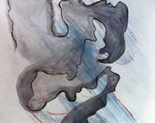 Lost (18" by 24" Watercolor)