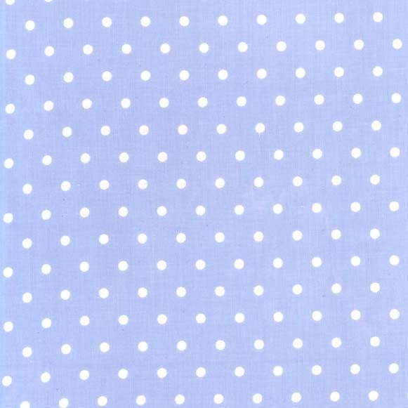 Tea Dot Periwinkle  - Michael Miller Fabric - HALF YARD