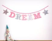 Handmade 'DREAM' Fabric Garland Il_170x135