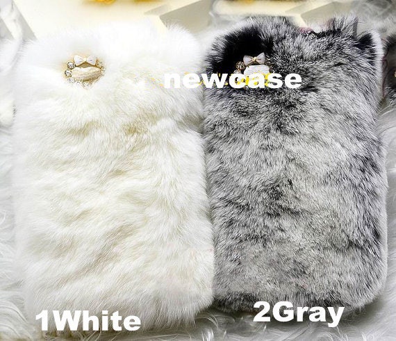 Leather FUR iphone 4 case, iphone 4s case, luxury warm genuine leather fur iphone cases, custom iphone 5 case, sj100
