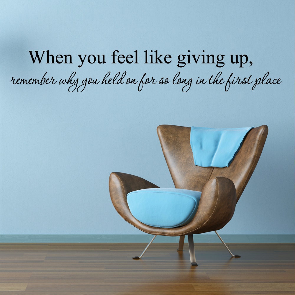 3"x23" (Small) - Office Decals - Vinyl Wall Lettering Quote - Inspirational Quotes Decals - Vinyl Words Wall Lettering