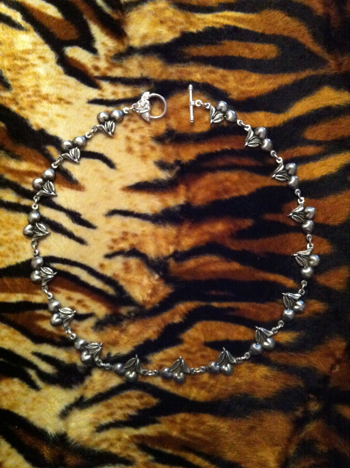 Sweet Cherry Tattoo Necklace