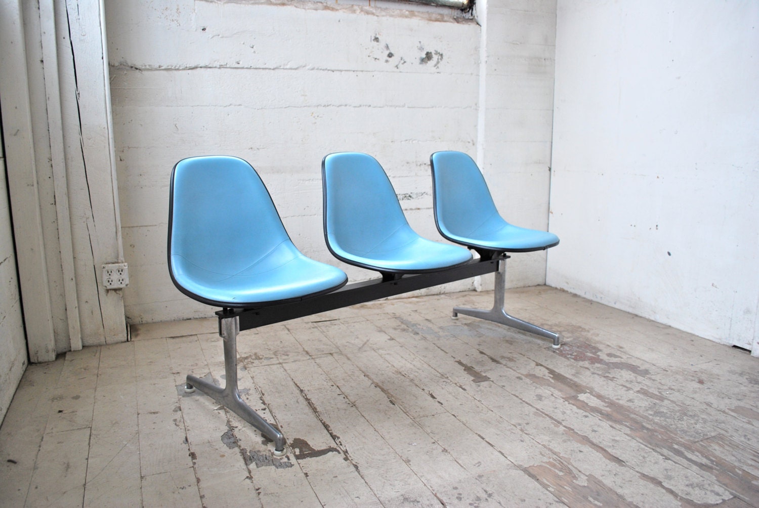 Eames Tandem Shell Seating for Herman Miller