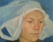Self portrait in the Flemish style