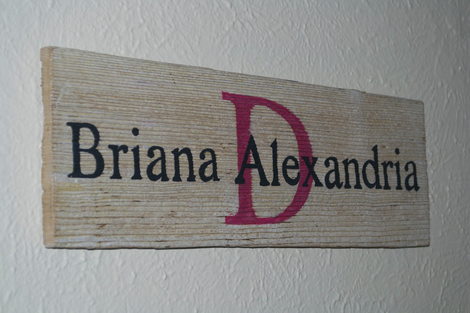 Custom Hand Painted Name Sign