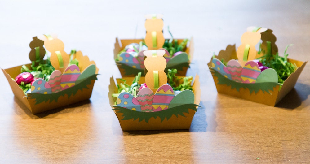 Easter Favor Baskets/Treat baskets/ Treat boxes Set of 4 Il_170x135