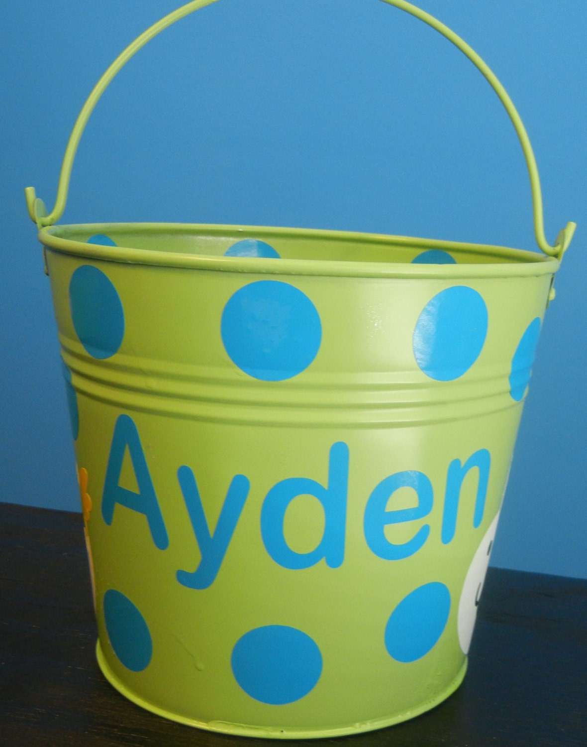 Personalized Metal Bucket