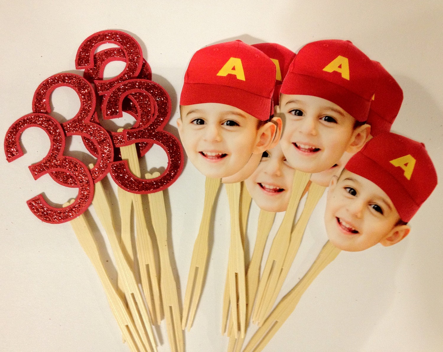 Photo cupcake toppers package 5