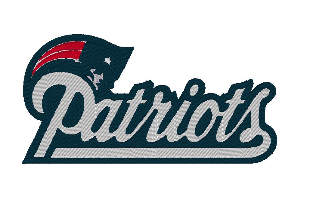 New England Patriots Embroidery File (1), Patriots Embroidery Pattern, New England Football Embroidery