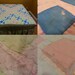 Vintage Medium - Large Handmade Bright Pattern Patch Quilt (Twin-Full)