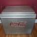 Vintage Aluminium silver Coca Cola Cooler With Tray