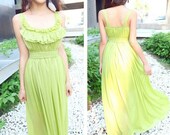 Cocktail Dress French Lilac Pleated Chiffon Rhinestone Garden Party Wedding Prom Dress(6)