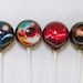 6 Nebula Lollipops TM Kids Space Birthday 1.5"