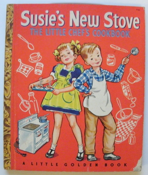 Susies New Stove, the little chefs cookbook by Annie North Bedford