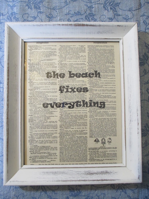 Beach Fixes Everything Artwork