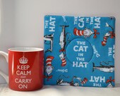 Medium Whimsical Tea Cozy Trivet or Hot Pad - Dr Seus - The Cat in the Hat