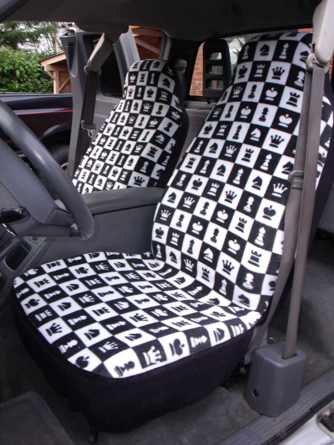 1 Set Chess Custom Made car seat covers
