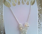 Wire Mesh Art Jewellery - Elegant and Modern Statement Heart Pendant