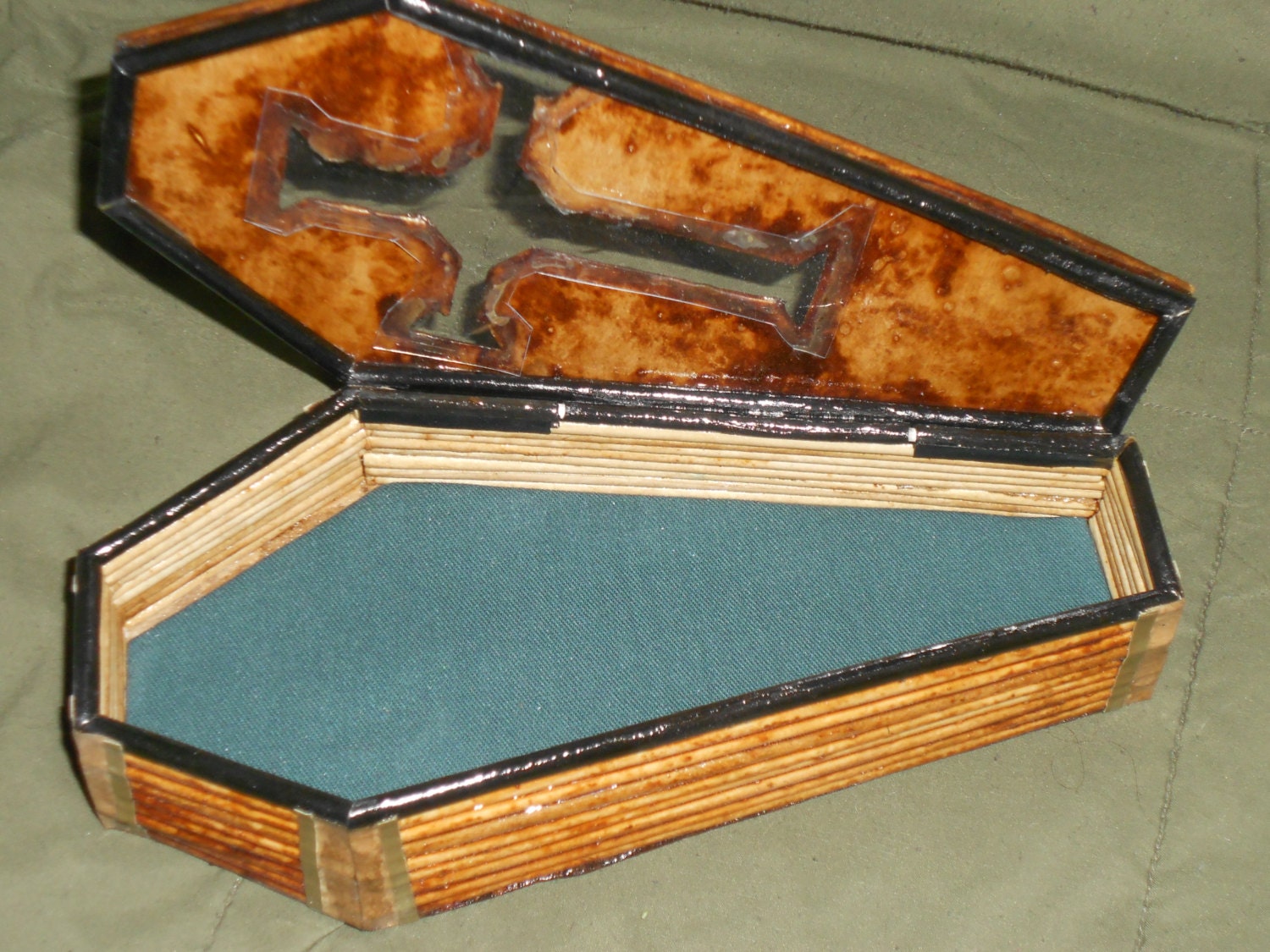Unique Coffin Shaped Stash Box