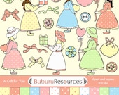 A Gift for You Graphics Set and Papers - Personal and Commercial Use