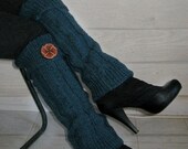 Hand Knit Leg Warmer  Womens Wool Leg Warmer Legwarmer  Fall Autumn Winter Mother's day Winter Fashion Accessories