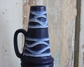 Fat Lava 60s West German Scheurich Vase 400-22